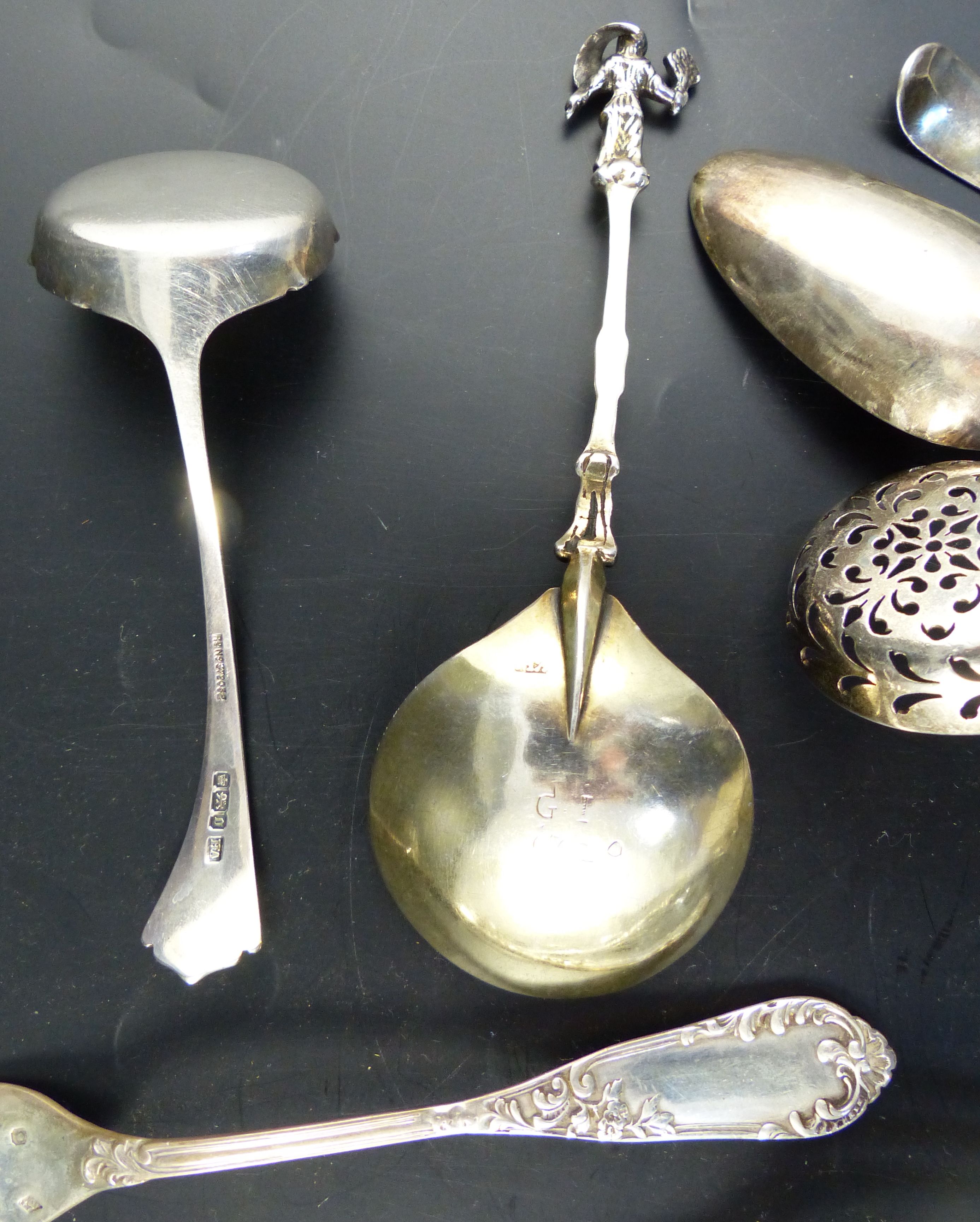 A small collection flatware